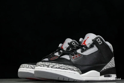 Hyperoad Cement” Jordan 2024 OG “Black Air 3 0815